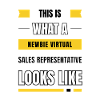 Newbie virtual sales representative