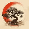 Bonsai Enso Japan