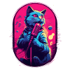 Singing Cat Microphone