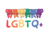 Rainbow Flag Gay Pride LGBTQ Elefant