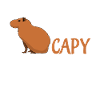 Capybara Happy Capybaras