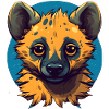 Cute Hyena
