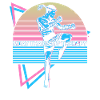Muay Thai Kickboxing Retro