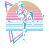 Muay Thai Kickboxing Retro