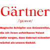 Gärtner Definition