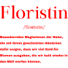 Floristin Definition
