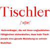 Tischler Definition