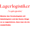 Lagerlogistiker Definition
