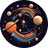 universe solar system planets