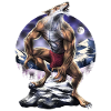 Werewolf Full Moon Howling