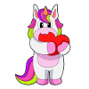 Einhorn Herz
