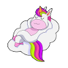 Einhorn Wolken