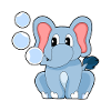 Éléphant mignon