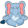 Elephant Yoga Meditation Gymnastics