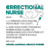 Correctional Nurse A Person Who Solves Thin Silver