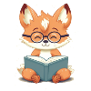 Lesender Fuchs