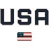 USA mit Flagge