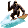 Bigfoot Surfing