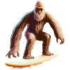 Bigfoot Surfing