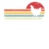 Sun and Retro Lines - Hen -