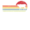 Sun et Retro Lines - Vache -