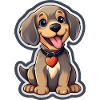 un chien mignon