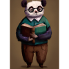 Bibliothekar Panda