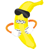 funny banana