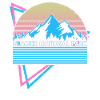 National Park Glacier Retro