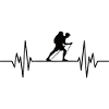 Randonnée pédestre Hearbeat ECG