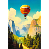 Yosemite Travel Poster