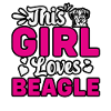 This girl loves beagle