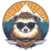 Cool hedgehog