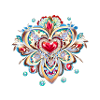 Mon cœur devient bling-bling
