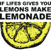Lemon Lemonade Quote Graphic