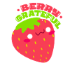 Berry Grateful Strawberry Fruit Lover