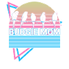 Budgie Mom Parakeet Retro
