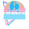 Budgie Parakeet Retro