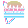 Budgie Parakeet Retro