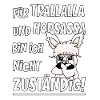 Trallalla und Hopsassa - stures Alpaka