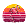 Flamingo-Geistertier Flamingo-Liebhaber