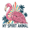 Flamingo Spirit Animal Flamingo Lover
