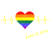 LGBTQ Love is Love Pride