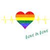 Pride LGBTQ Herz