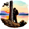 Bigfoot Lake Sunset