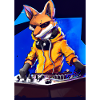 Fox am DJ-Pult