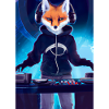 Fox am DJ-Pult