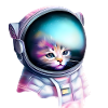 Astronaut Katze