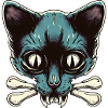 Undead Vampire Cat