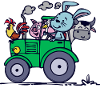 Agriculture Tracteur agricole Véhicule utilitaire